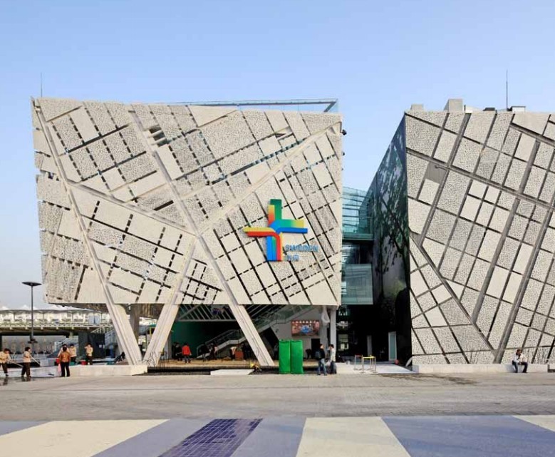 材料視覺(jué)語(yǔ)言，體驗(yàn)城市空間——瑞典館