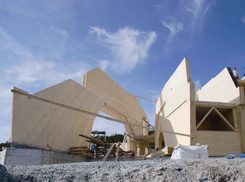 回到未來, 走向合成建筑